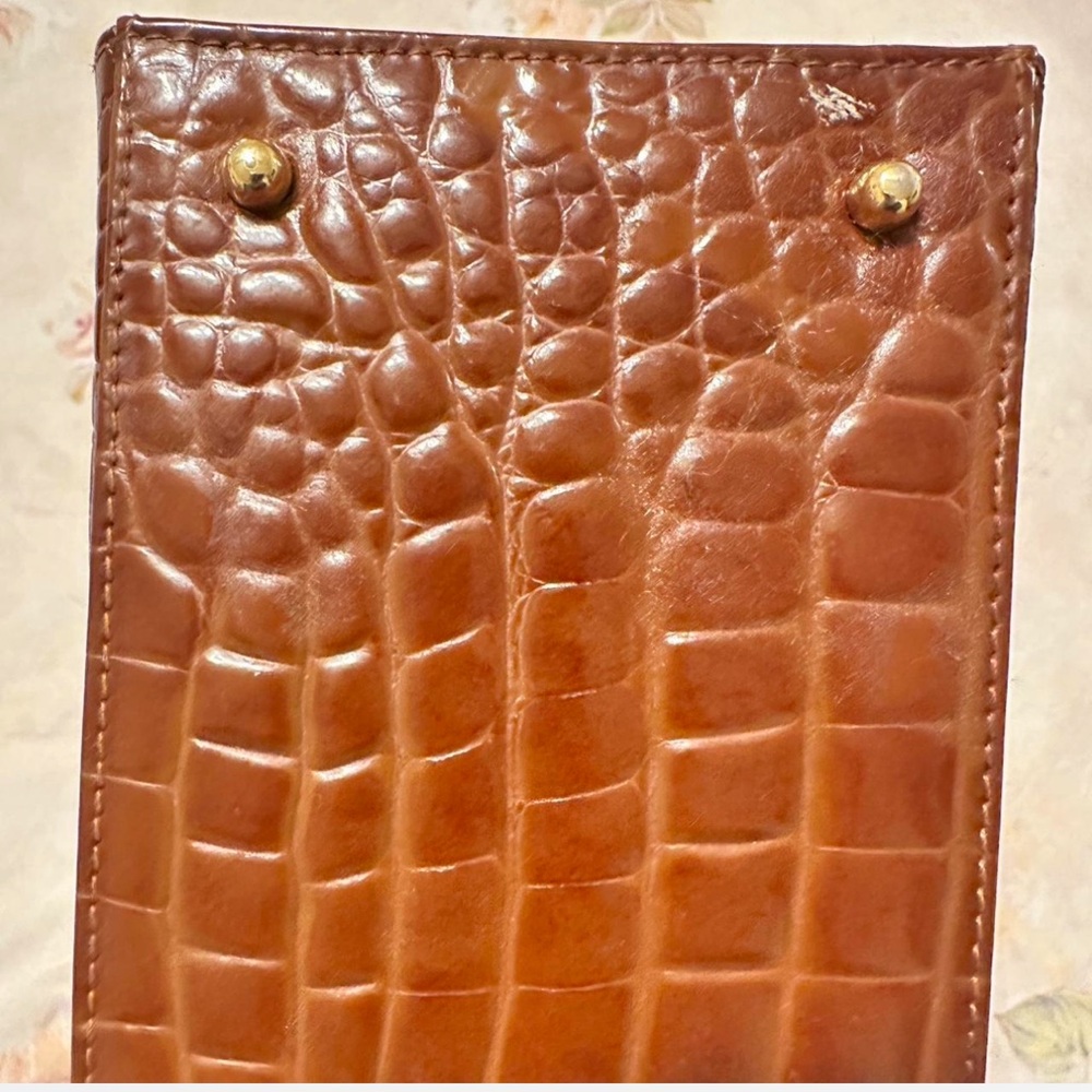 Classic Croc-Embossed Top Handle Bag - Picture 8 of 8